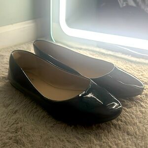Selling a pair of lightly used flats, previously worn for church.
